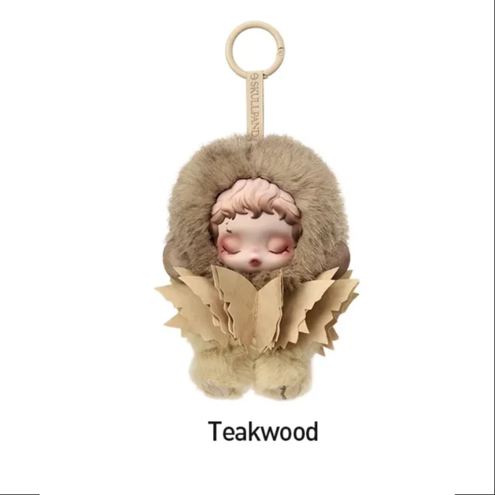θSkullpanda L'impressionnisme Series Vinyl Plush Pendant Teakwood - Sealed Box